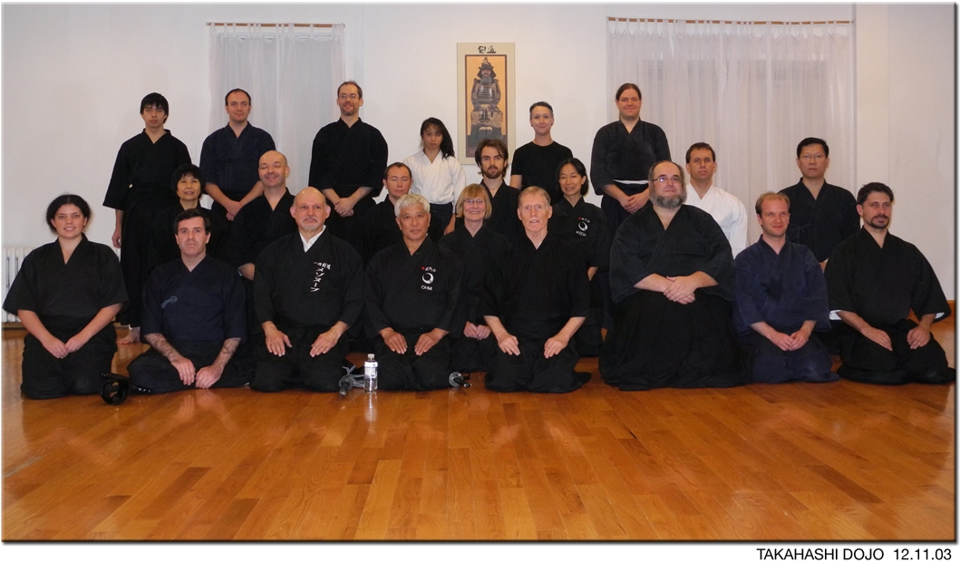 Takahashi dojo seminar in Ottawa