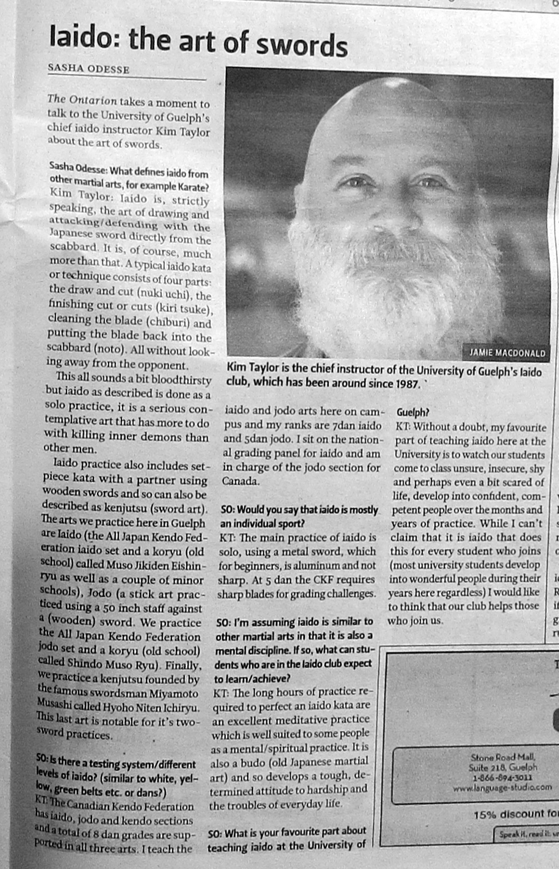 Ontarion article