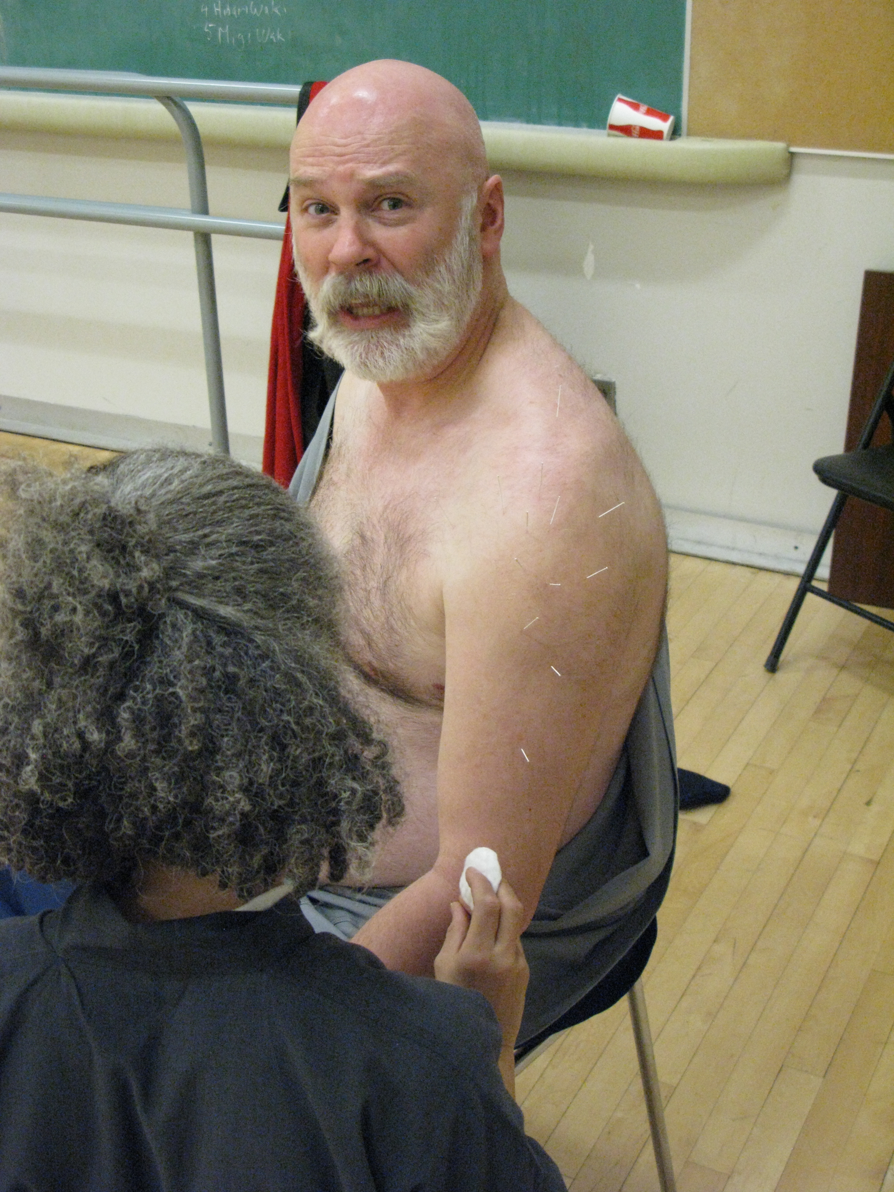 Kim getting
                fixed